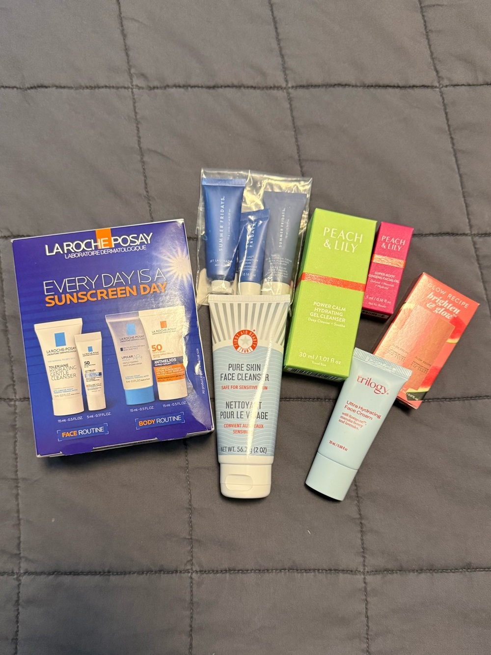 Assorted Skincare Bundle with La Roche-Posay & Peach & Lily